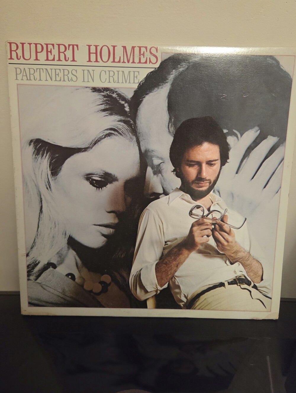 Rupert Holmes 'Partners in Crime' Vinyl Record.